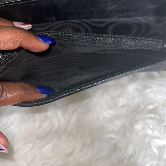 GUCCI VINTAGE CRYSTAL GUCCISSIMA GG INTERLOCKING PVC LEATHER LONG WALLET ITALY - Picture 12 of 17